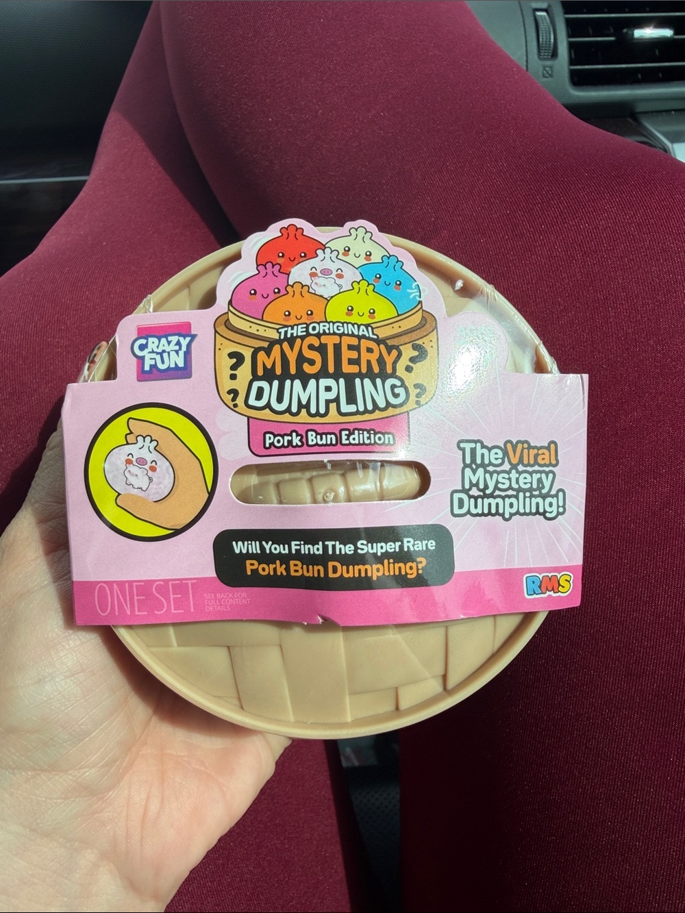 The Original Mystery Dumpling Pork Bun Edition - Pink